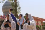 عزاداری هیئت عشایر قشقایی در حرم شاهچراغ(ع)