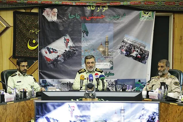 آماده‌باش بیش از ۳۰ هزار نیروی پلیس برای ارائه خدمات‌ به زائران اربعین