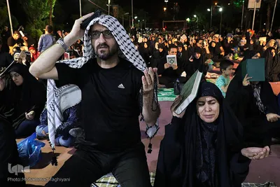 احيا شب ١٩ماه مبارك رمضان در کرج