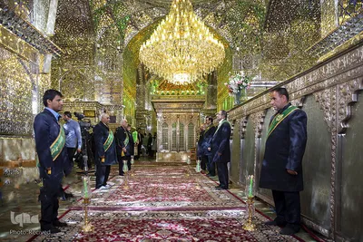 آیین غبارروبی حرم حضرت شاهچراغ (ع)