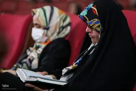 پنجمین شب مسابقات سراسری قرآن در بخش بانوان