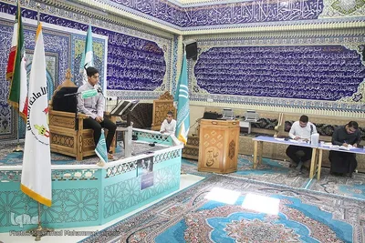 اولین دوره مسابقات قرائت تحقیق، ترتیل و تقلیدی قرآن مجید «ریاض الفرقان» در اهواز