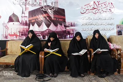 محفل انس با قرآن در حسینیه چهاده معصوم-مشهد
