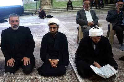 مراسم تجدید میثاق جامعه قرآنی کشور با آرمان‌های معمار کبیر انقلاب اسلامی، امام خمینی(ره) در حرم مطهر امام راحل