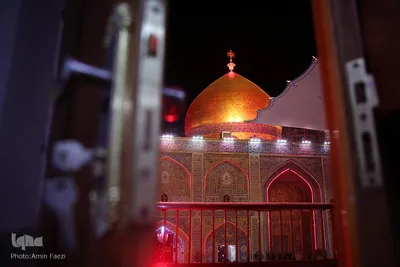 حرم مطهر اميرالمومنين علی(ع) در آستانه اربعین حسینی