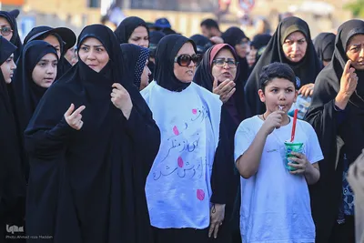 عزاداری سومین روز از شهادت سید و سالار شهیدان و یاران با وفایش در شیراز‎