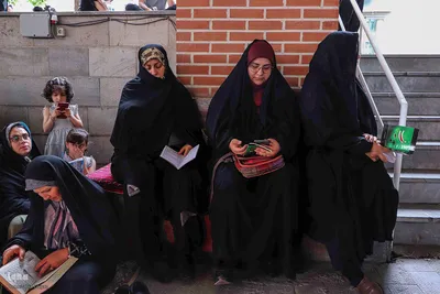 مراسم دعای عرفه در گلزارشهدای وادی رحمت تبریز‎