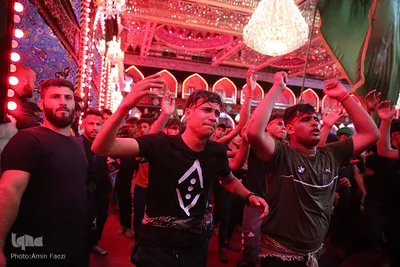 عزاداری شب اربعین در کربلا