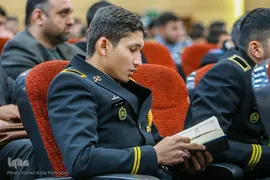 افتتاحیه مرحله نهایی بیست و یکمین دوره مسابقات قرآن دانشجویان دانشگاه های افسری آجا