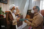 مراسم تجلیل از خبرنگاران توسط حوزه علمیه منصوریه