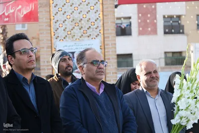 تجدید میثاق اعضای جهاددانشگاهی واحد اصفهان با شهدا
