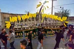 آیین سنتی علم‌کشی در جوشقان مرکزی؛ آغاز شور محرم در منطقه کاشان