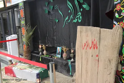 استقبال از ۵ شهید گمنام در فرودگاه بیرجند