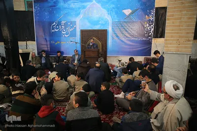قرائت احمد ابوالقاسمی در امامزاده سید علی (ع) قم