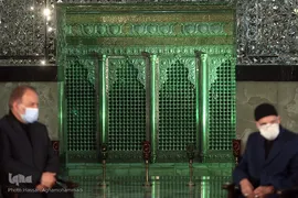 آخرین شب عزاداری ایام «مسلمیه» در حرم مطهر حضرت عبدالعظیم حسنی(ع)
