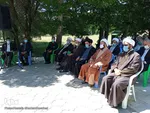 نشست روشنگری و بصیرتی در گلزار شهدای شهرستان اهر