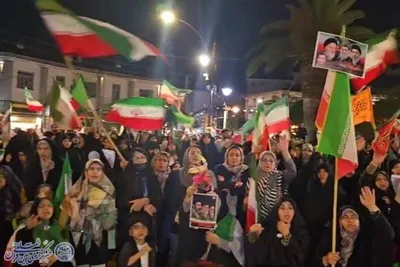نود و پنجمین اجتماع شبانه مردم بابلسر