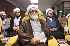 حجت‌الاسلام والمسلمین عبدالحسین معزی در مراسم افتتاح دارالقرآن جمعیت هلال احمر استان تهران