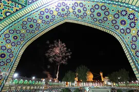 جشن نیمه شعبان در حرم مطهر شاهچراغ(ع)