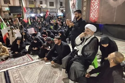 یکصد و چهاردهمین اجتماع مردم انقلابی همزمان با هشتمین شب ماه محرم در بابلسر