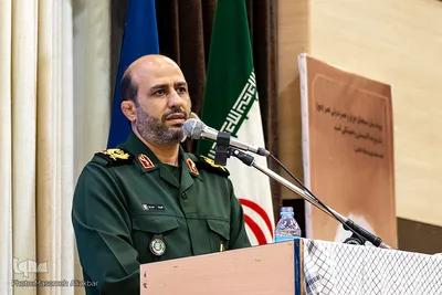 معارفه فرمانده جدید سپاه امام حسن مجتبی (ع) استان البرز