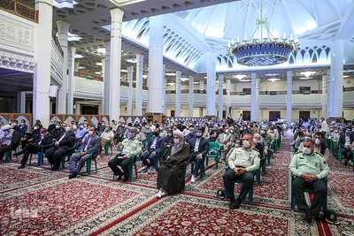گردهمایی مدیران هیئت‌های مذهبی استان فارس در حرم مطهر