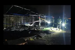 Brandanschlag: Gebetshaus vollständig ausgebrannt