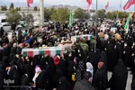 آیین استقبال از شهدای گمنام سمنان