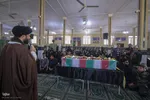 استقبال روستائیان شیراز از شهید گمنام
