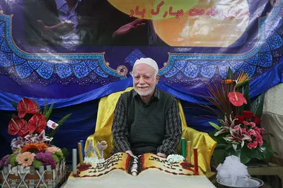 جشن تولد هوشنگ بادپا پیشکسوت قرآنی