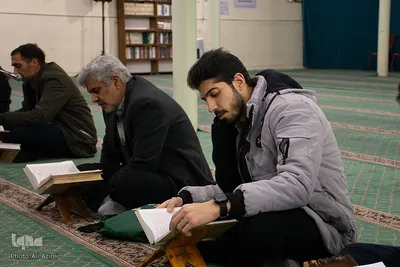 آیین جزءخوانی ششمین طرح «سی‌وسه‌پل وصال» در اصفهان