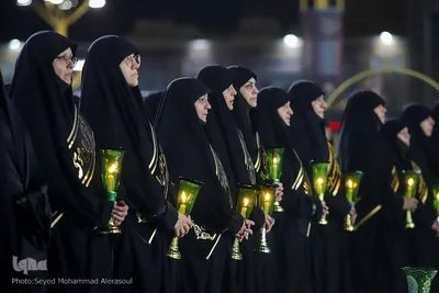 مراسم خطبه خوانی شب شهادت امام رضا(ع)