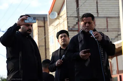 رژه عزاداران شاه حسین گوی استان آذربایجان شرقی در اهر