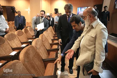 مراسم رونمایی از پلاک خیابان «جرج جرداق»