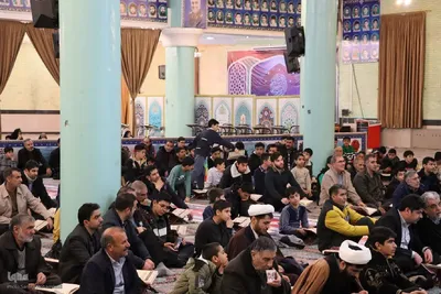محفل انس با قرآن کریم در تکاب