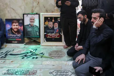 حضور جامعه قرآنی بر مزار شهیدان سلامی و طهرانچی