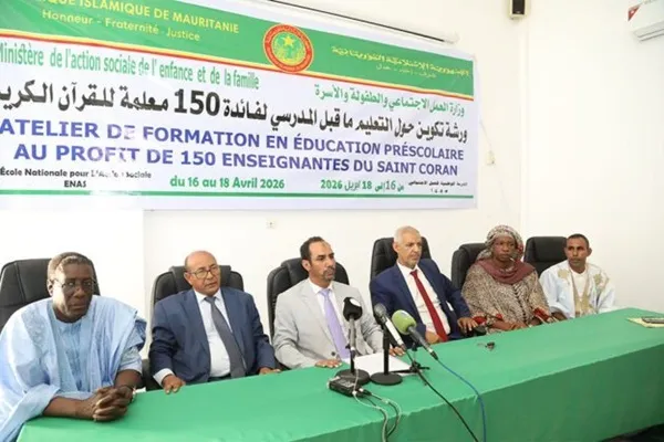 Atelier en Mauritanie sur l’enseignement préscolaire au profit d’enseignantes de Coran
