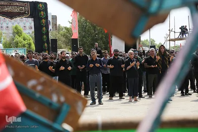 عزاداری سنتی روز تاسوعا در بندرعباس