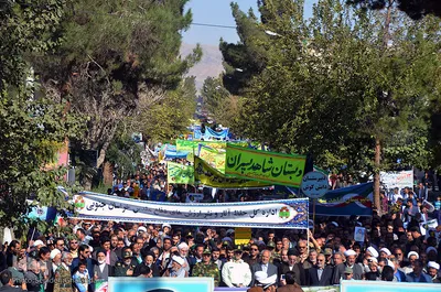 راهپیمایی روز 13 آبان /بیرجند
