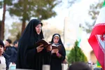 تحویل سال ۱۴۰۵ در گلستان شهدای اصفهان