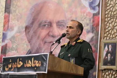 مراسم چهلمین روز شهادت شهید سردارسرلشکر مجید خادمی در حرم شاهچراغ(ع)