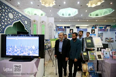 بازدید محمدعلی خواجه پیری از ششمین روز بیست و هفتمین نمایشگاه بین المللی قرآن کریم