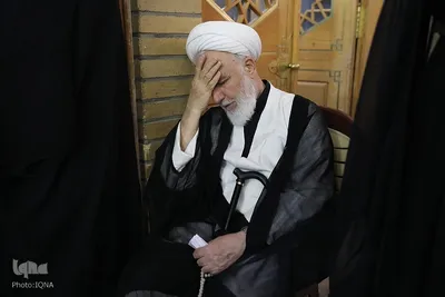 مجلس ترحیم آیت الله فیاض و گرامیداشت شهدای جنگ ۱۲ روزه در حرم بانوی کرامت