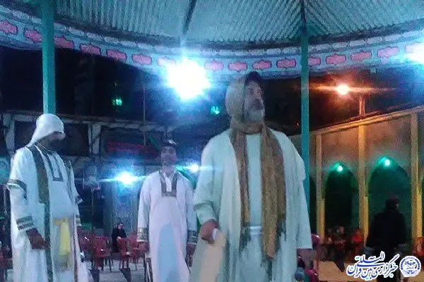 هشتمین روز از سوگواره تعزیه «غریب»
