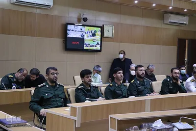 جلسه هماهنگی مراسم تشییع پیکر مطهر سردار شهید اسکندری