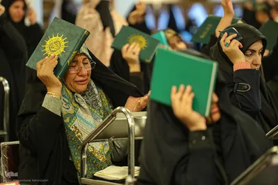 اولین شب قدر در حرم مطهر حضرت شاهچراغ(ع)
