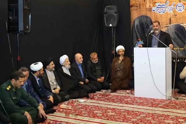 آیین تجلیل از خادمان حسینی موکب باب المراد شهرستان محمودآباد