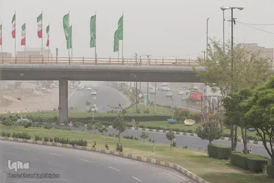گرد و خاک شدید در زنجان‎‎