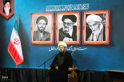 مراسم سالگرد ارتحال آیت الله سید رضا فاضلیان و آیت الله جلال الدین گنبدی