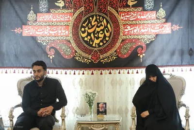 دیدار جامعه قرآنی با خانواده شهید طهرانچی